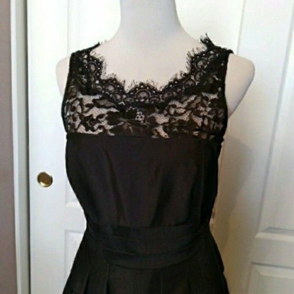 WHBM DRESS FIT & FLARE KNEE LENGHT SLEEVELESS BRIDESMAIDS SIZE 4 WOMENS 4 - Picture 10 of 12